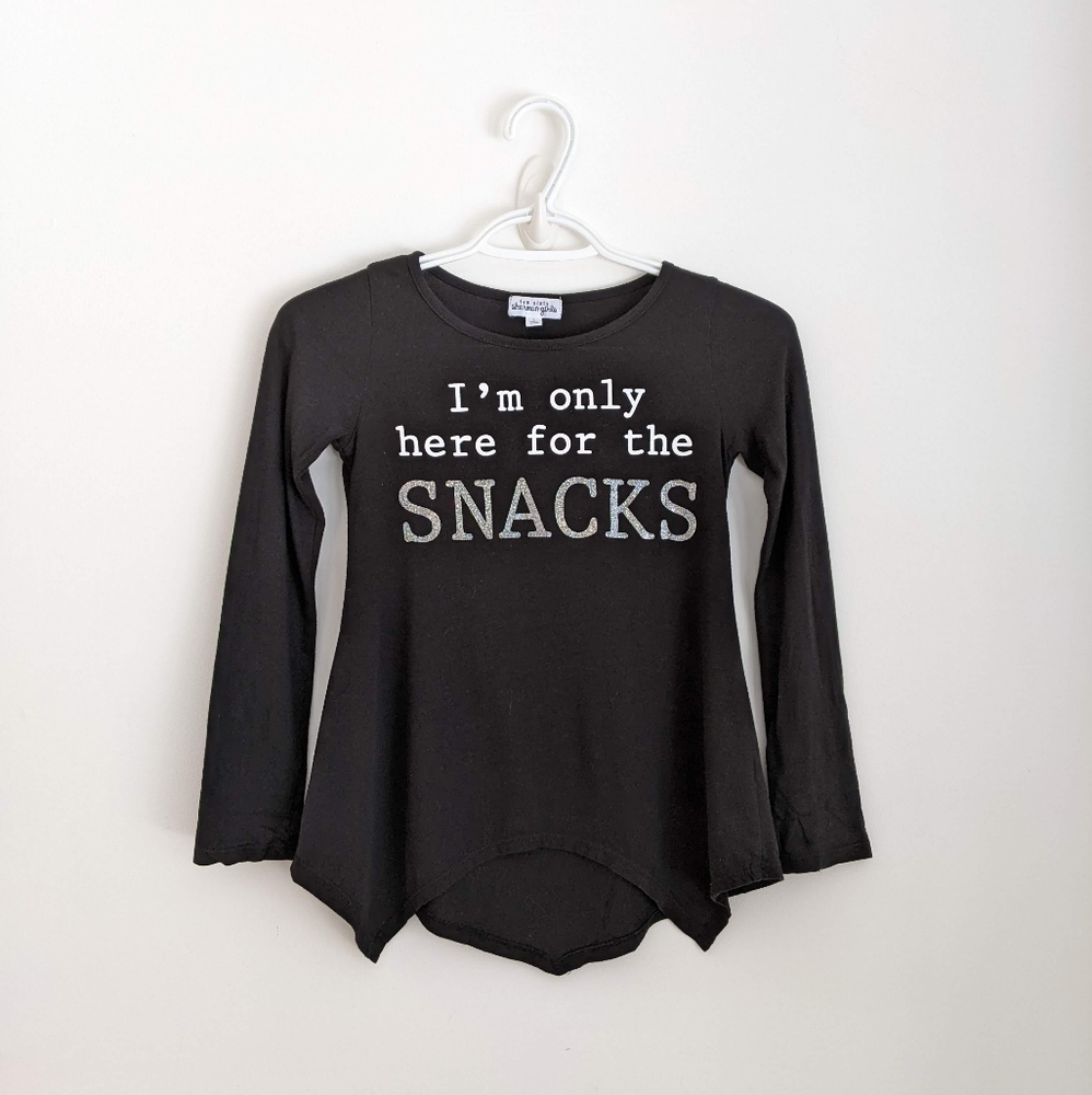 TEN SIXTY SHERMAN GIRLS Graphic Shirt, Black, S